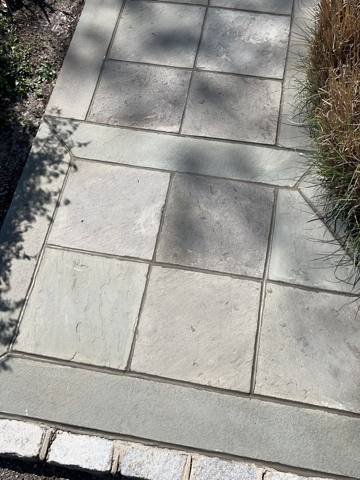 Paver driveway and walkway project 5