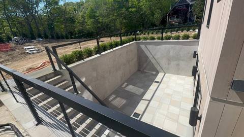 Retaining wall and steps project 18