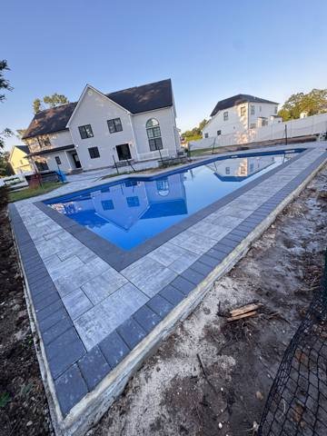 Pool patio and deck project 5