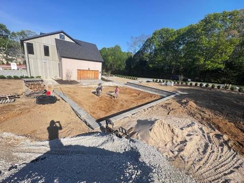 Paver driveway and walkway project 3